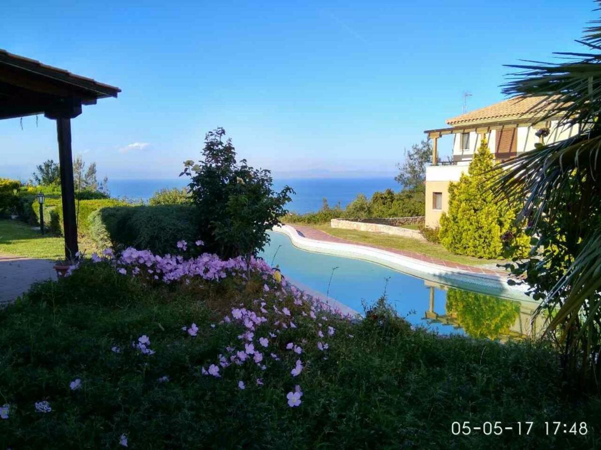 Porto Thea Alexandra Shared Pool Villa, Áfitos Extérieur photo