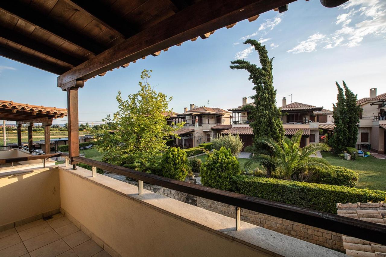 Porto Thea Alexandra Shared Pool Villa, Áfitos Extérieur photo